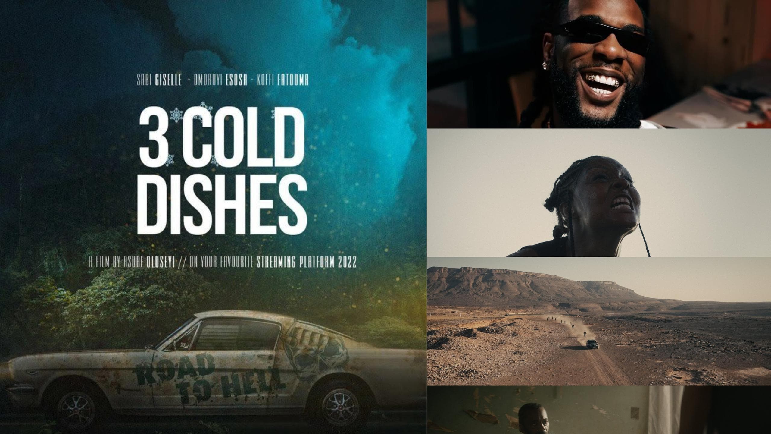 Burna Boy Debuts as Executive Producer in 3 Cold Dishes 